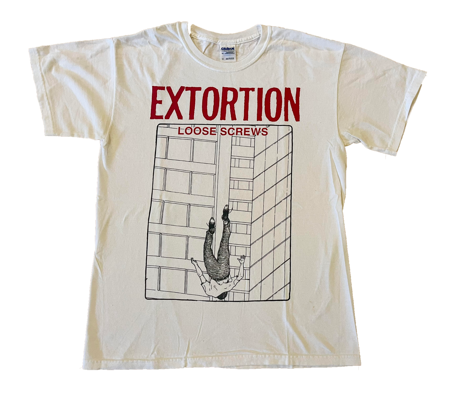 EXTORTION 'Loose Screws' PRE-LOVED TSHIRT (M)