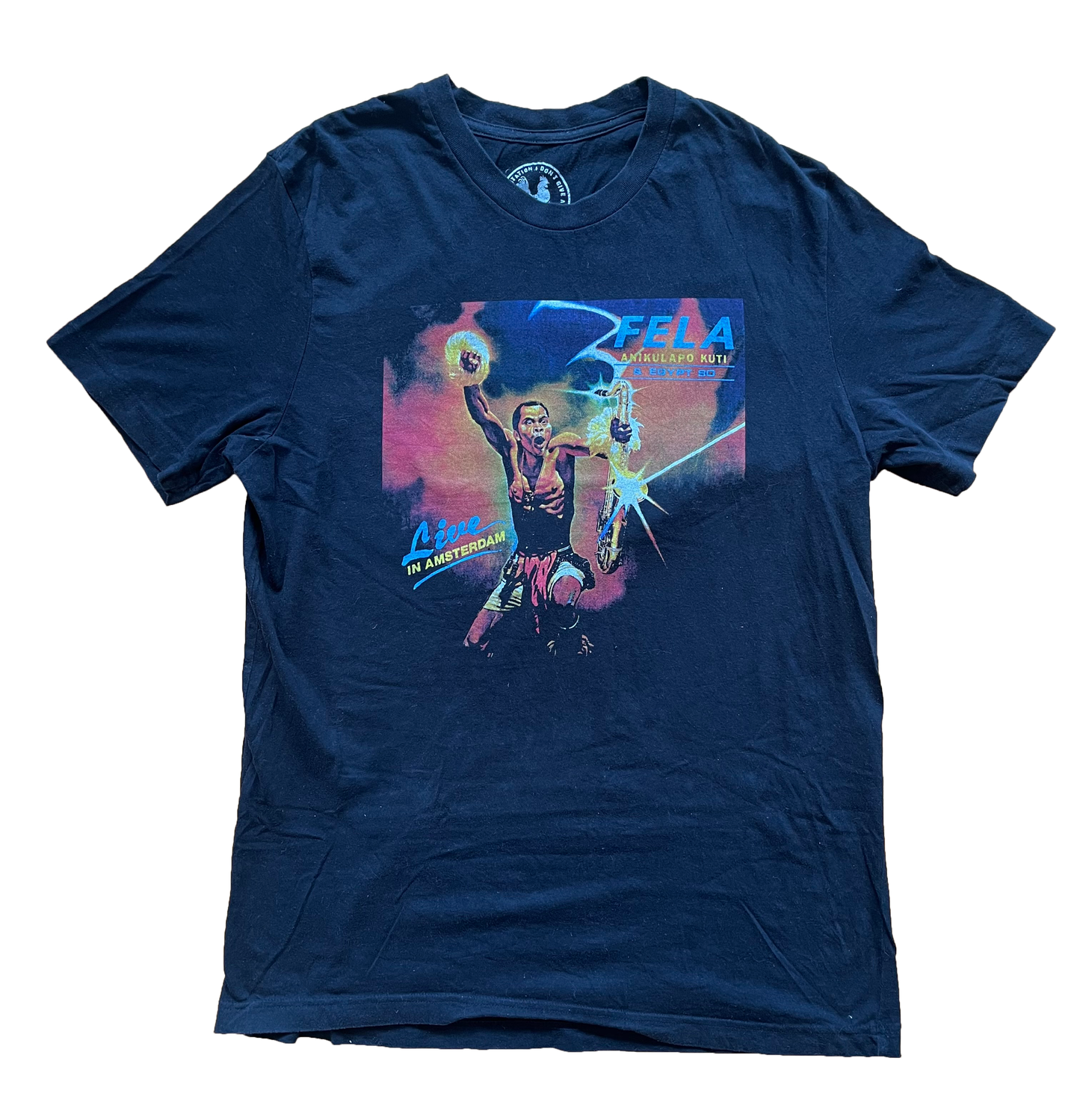 FELA KUTI 'Live in Amsterdam' PRE-LOVED TSHIRT (L)