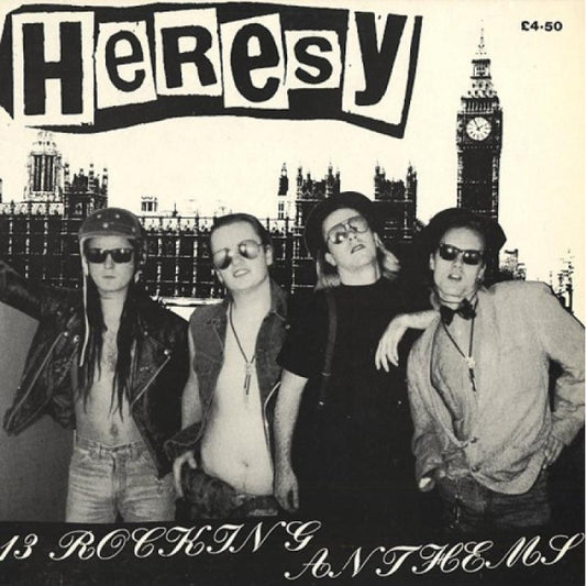 HERESY '13 Rocking Anthems' LP (1989 UK)