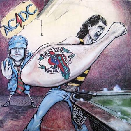 AC/DC ‘Dirty Deeds Done Dirt Cheap’ LP (1983 AU RE)