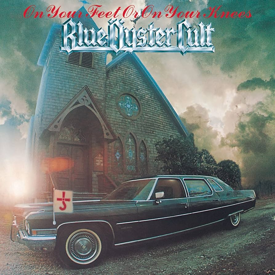 BLUE OYSTER CULT 'On Your Feet or On Your Knees' LP (1975 JAP)