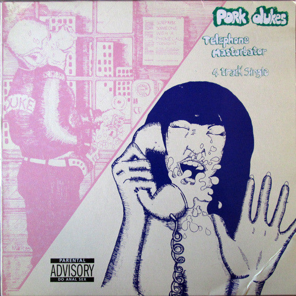 THE PORK DUKES 'Telephone Masturbator' 12" (1999 UK)