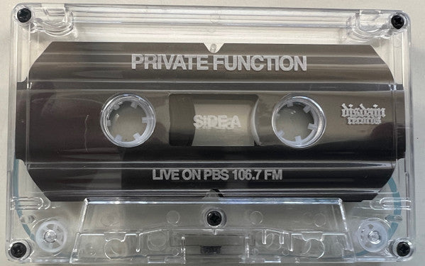 PRIVATE FUNCTION ‘Live on PBS 106.7fm’ CASSETTE
