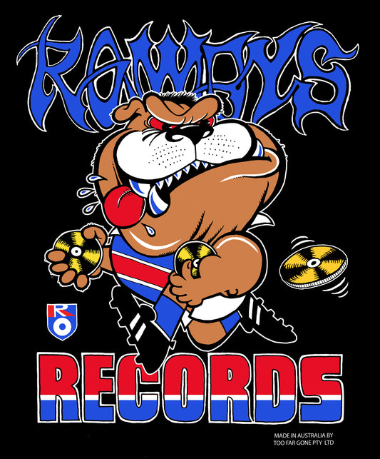 ROWDYS FOOTSCRAY TSHIRT