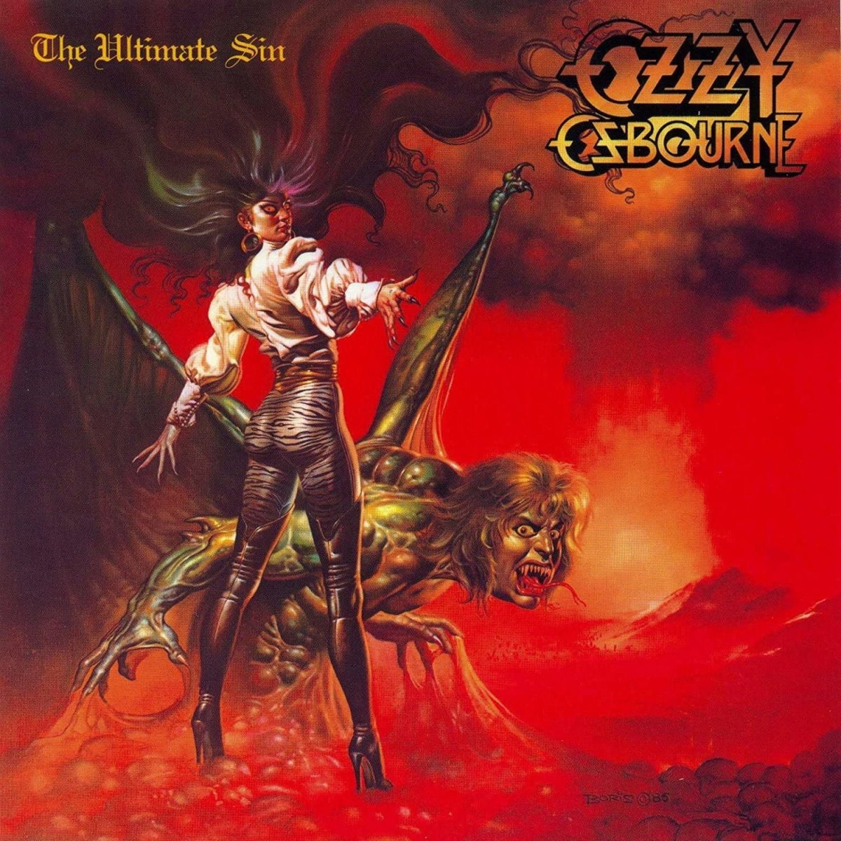 OZZY OSBOURNE ‘The Ultimate Sin’ LP (1986 JAP)