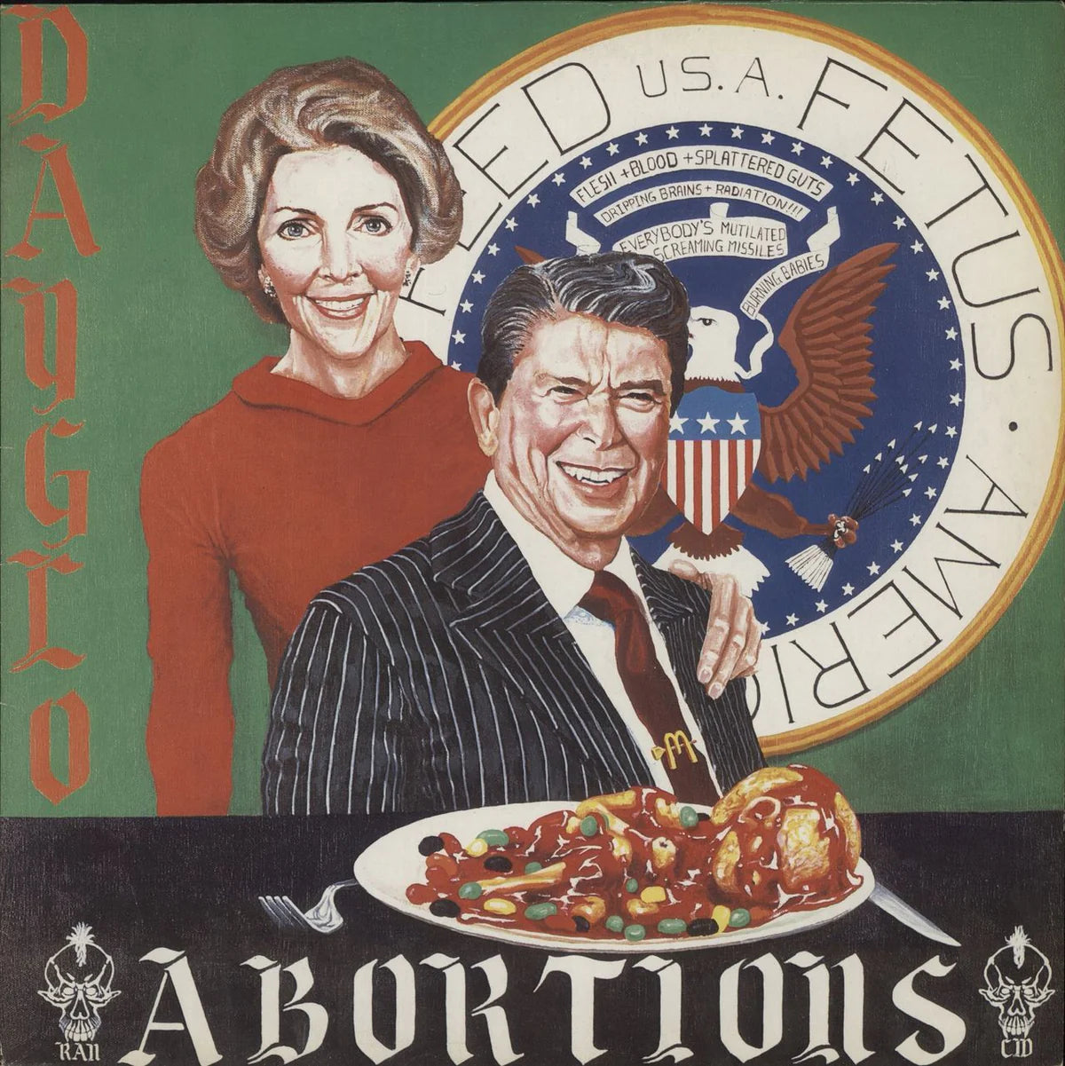 DAYGLO ABORTIONS ‘Feed Us A Fetus’ LP (1986 GERMAN)