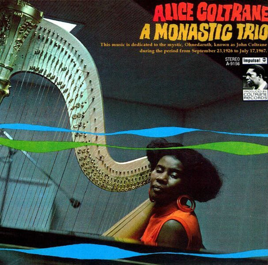 ALICE COLTRANE 'A Monastic Trio' LP