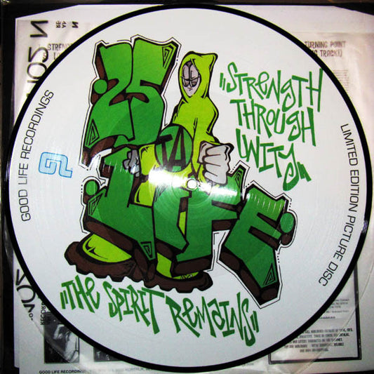 25 TA LIFE ‘Strength Through Unity’ PICTURE DISC (1988 BELGIUM)