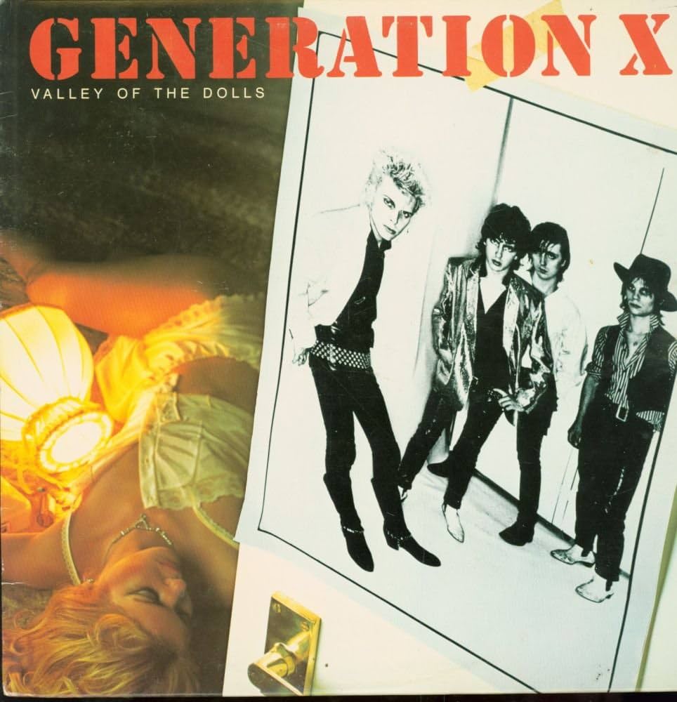 GENERATION X ‘Valley of The Dolls’ LP (1984 US RE)
