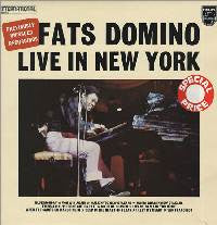 FATS DOMINO ‘Live in New York’ LP (1973 UK)