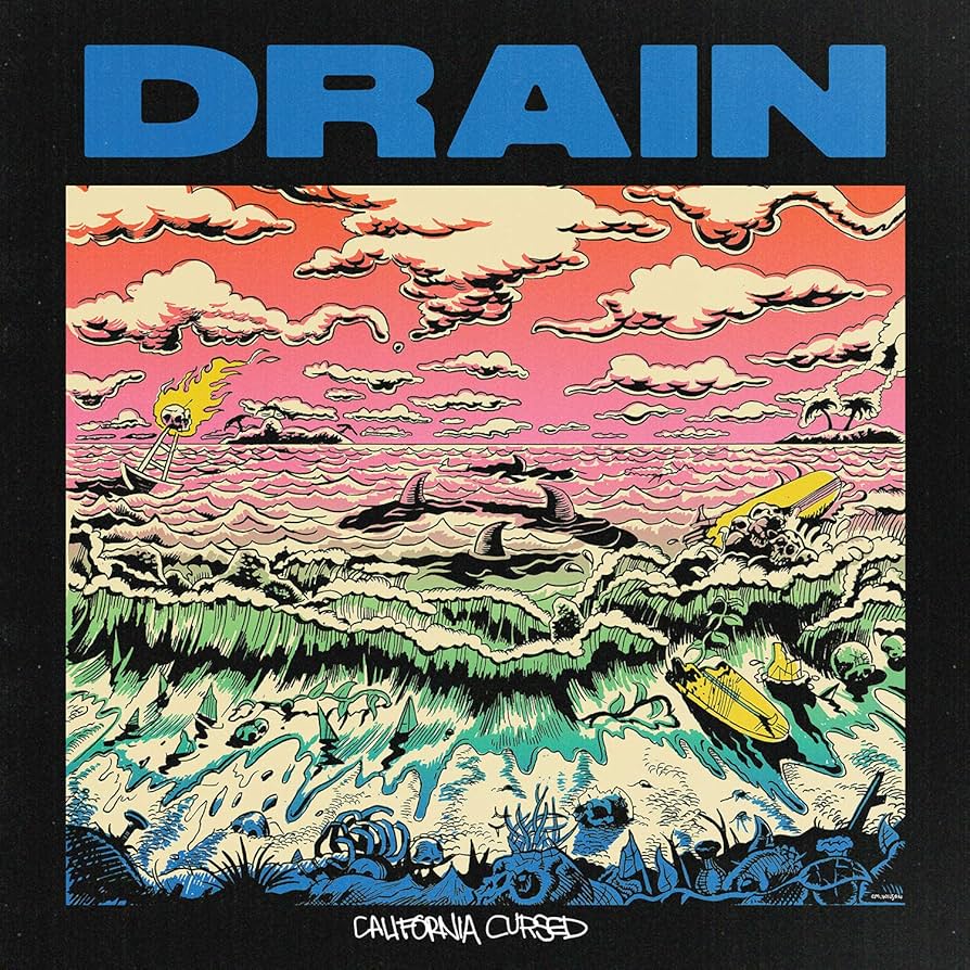 DRAIN 'California Cursed' LP