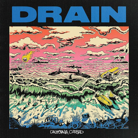 DRAIN 'California Cursed' LP