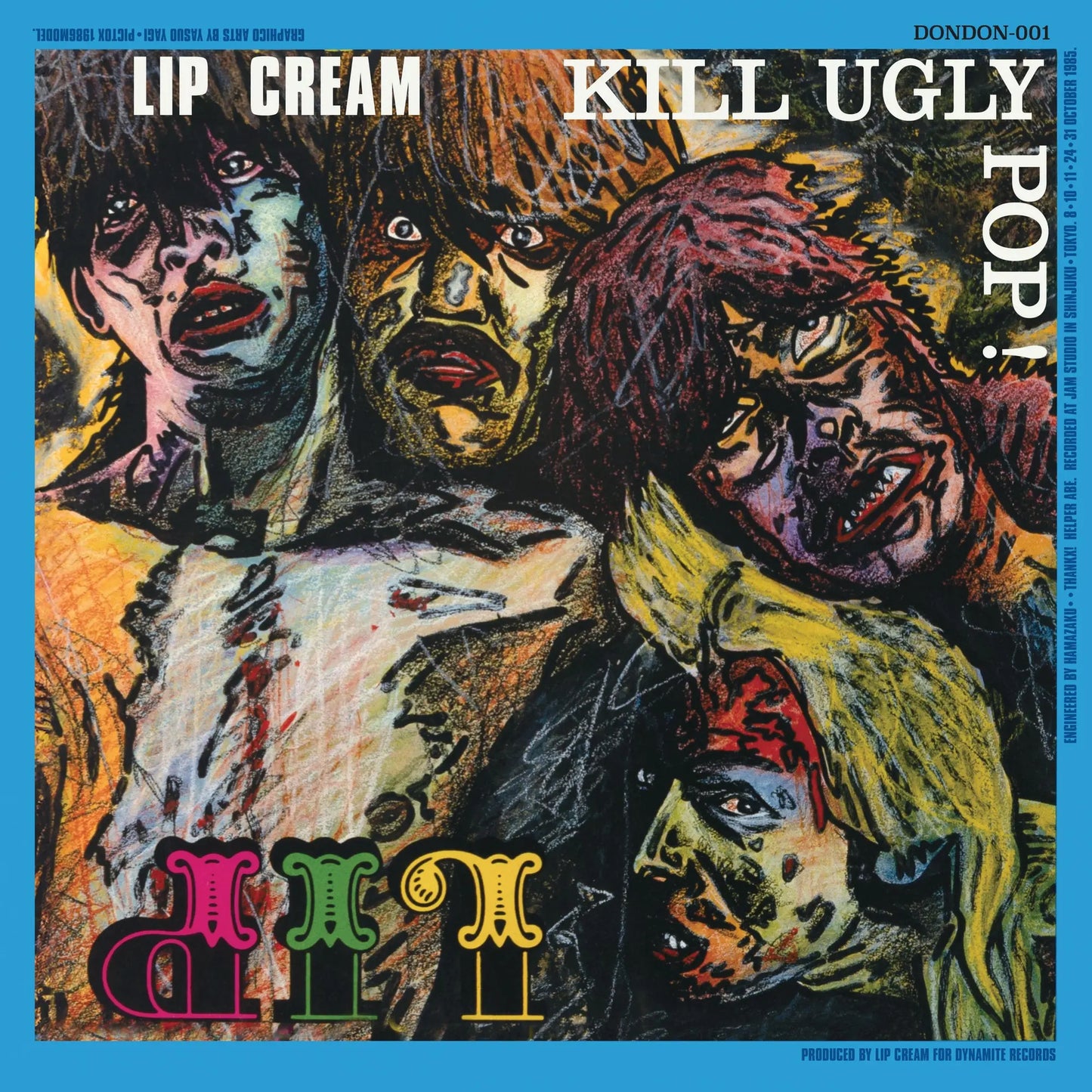 LIP CREAM 'Kill Ugly Pop' LP