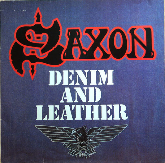 SAXON ‘Denim and Leather’ LP (1981 US)