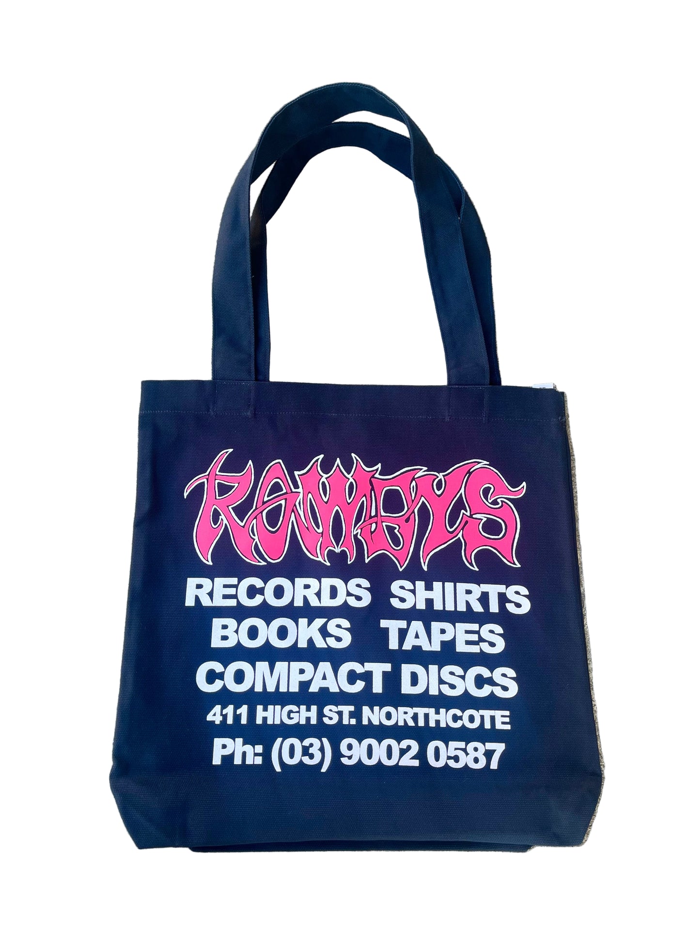 ROWDYS LOGO TOTE BAG