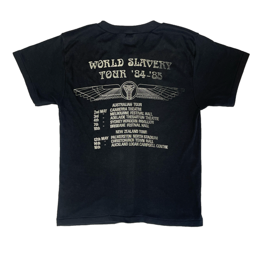 IRON MAIDEN 'World Slavery Tour 84-85' PRE-LOVED TSHIRT (M)