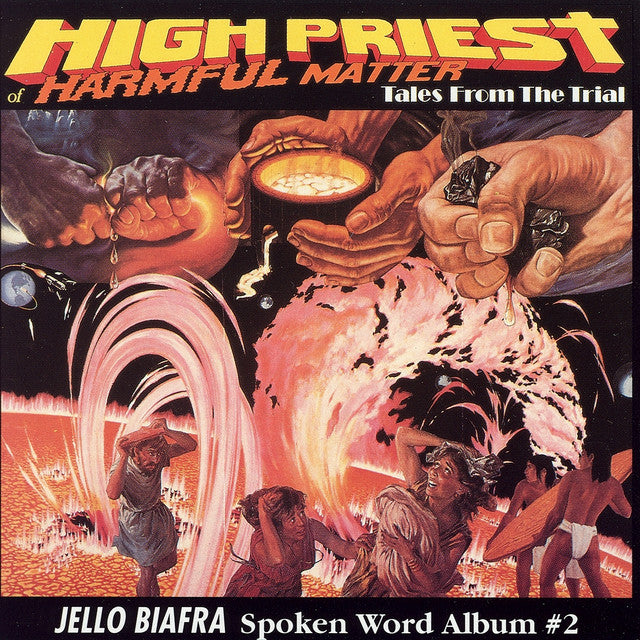 JELLO BIAFRA 'High Priest of Harmful Matter: Tales From the Trial' 2LP (1989 UK)