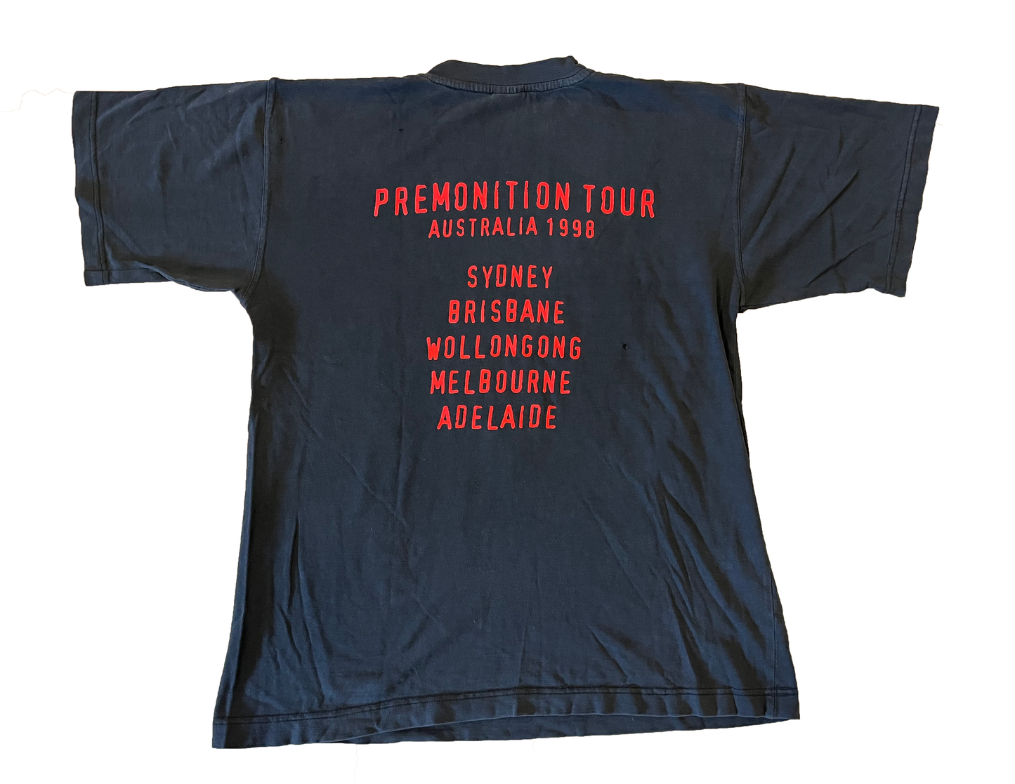 JOHN FOGERTY 1998 AUSTRALIAN TOUR PRE-LOVED TSHIRT (M/L)