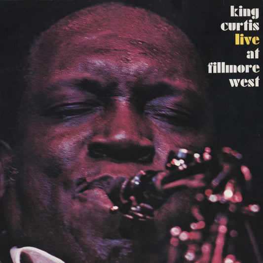 KING CURTIS 'Live At Fillmore West' LP (1971 US)