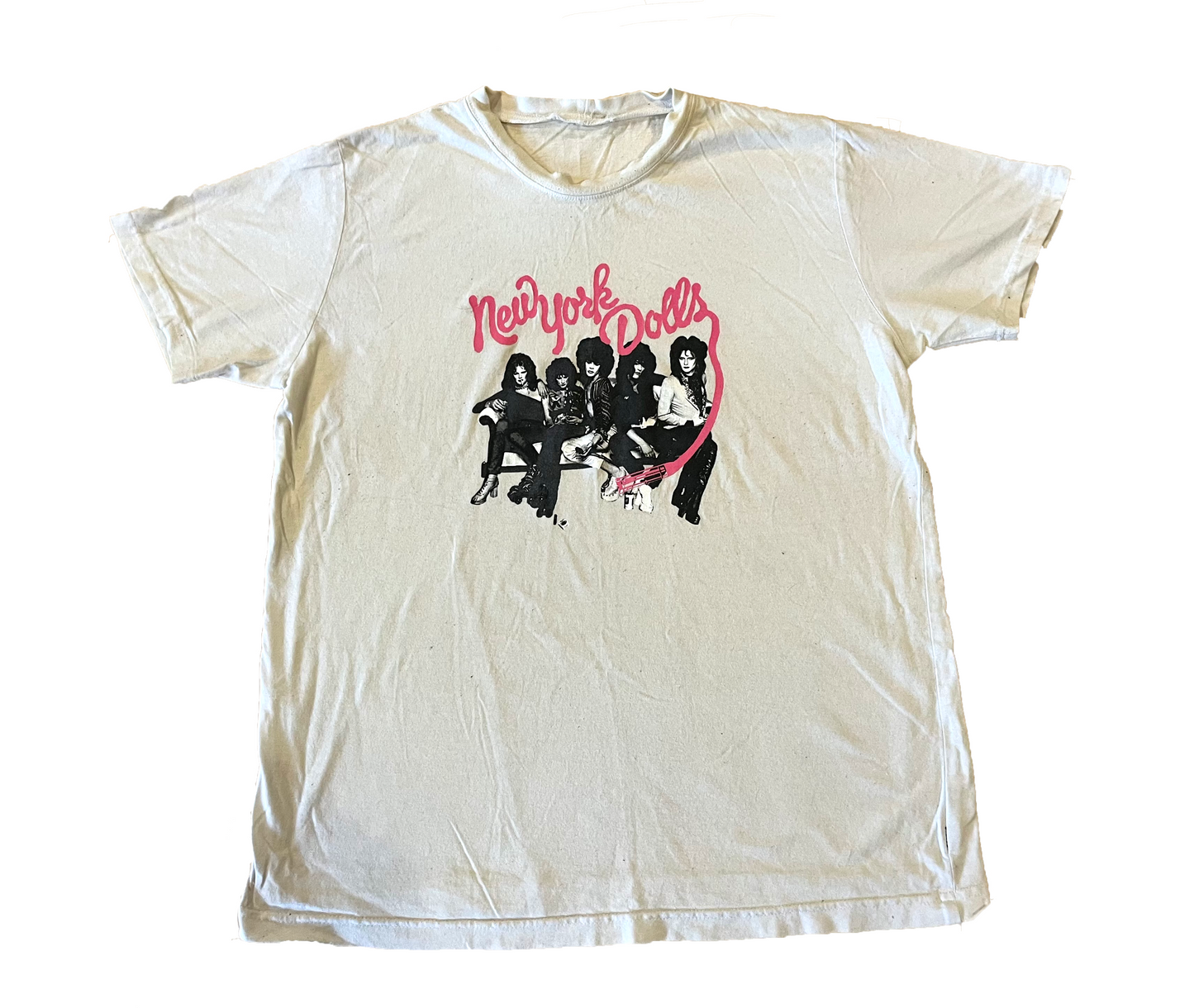 NEW YORK DOLLS PRE-LOVED TSHIRT (XL)