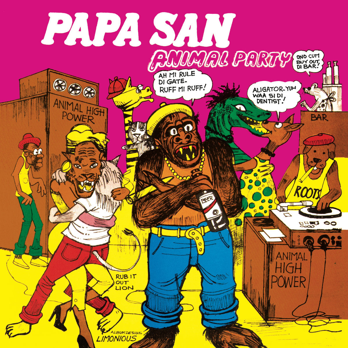 PAPA SAN 'Animal Party' LP