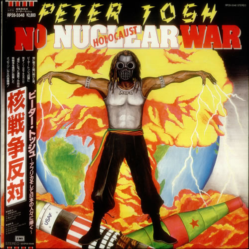 PETER TOSH ‘No Nuclear War’ LP (1987 JAP PROMO)