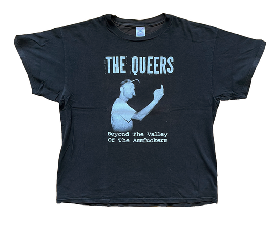 THE QUEERS PRE-LOVED BLACK TSHIRT (XL)