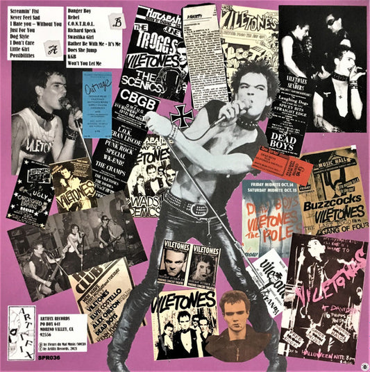 VILETONES 'Fluers Du Mal' LP