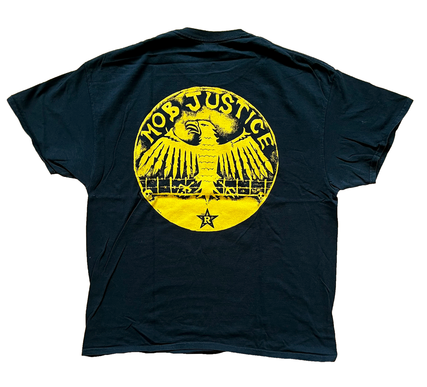 THE RIVAL MOB PRE-LOVED BLACK TSHIRT (XL)