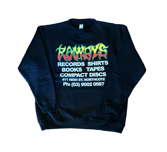 ROWDYS BLACK CREW (HIGHBALL LOGO)