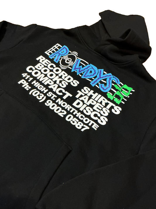 ROWDYS OG BLUE LOGO HOODIE