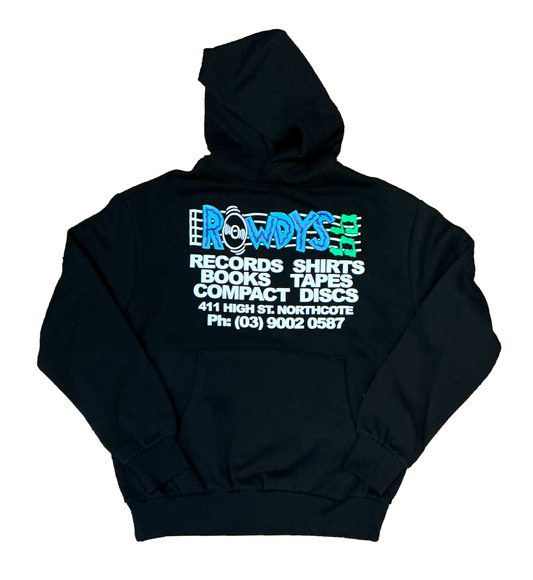 ROWDYS OG BLUE LOGO HOODIE