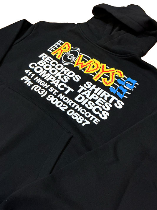 ROWDYS OG YELLOW LOGO HOODIE
