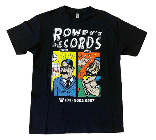 ROWDYS PANTELLI BEFORE/AFTER TSHIRT