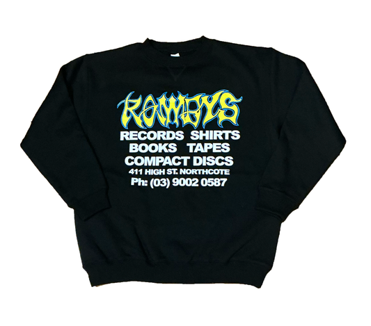 ROWDYS YELLOW LOGO CREW