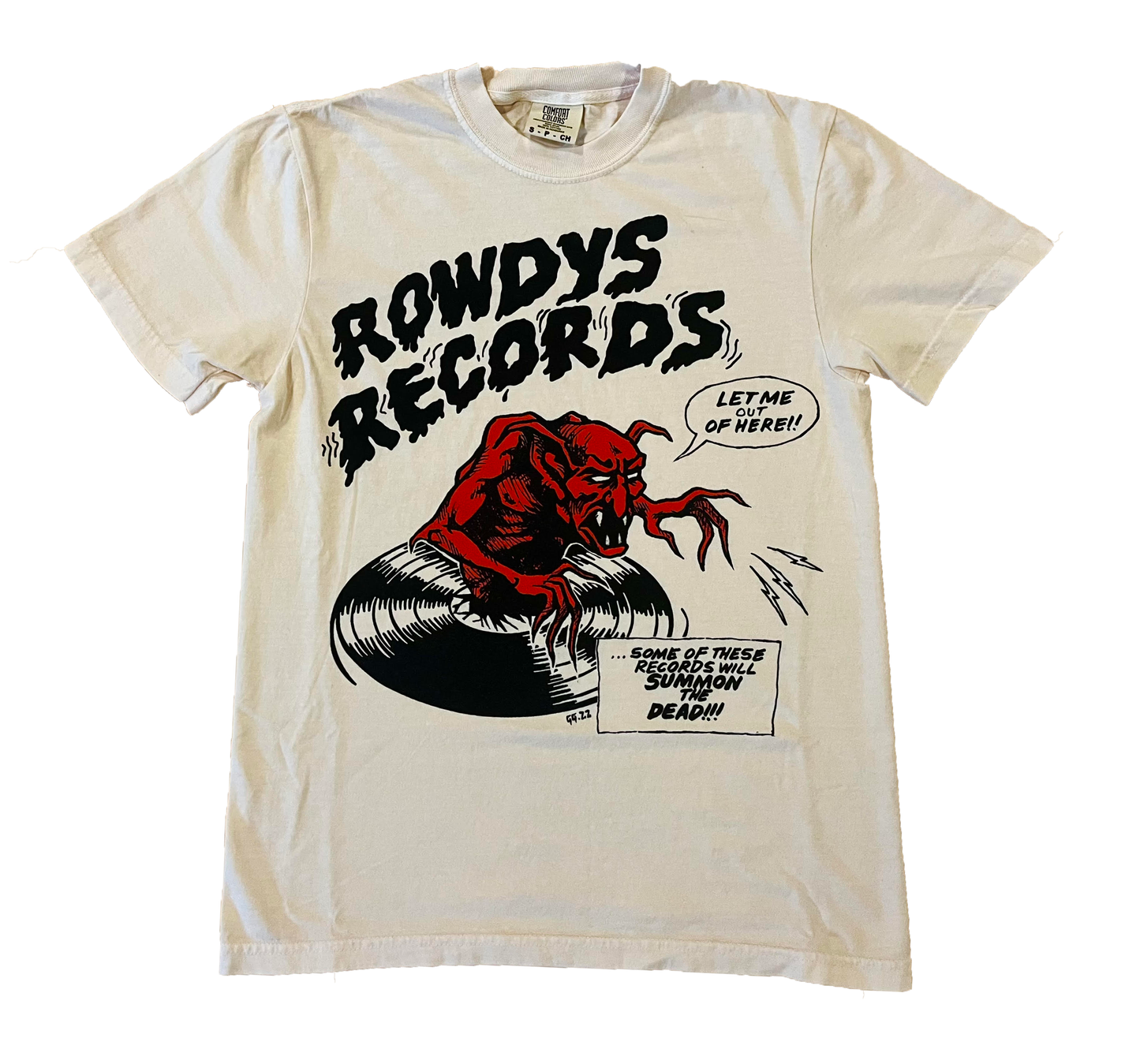 ROWDYS GG DEVIL IVORY TSHIRT
