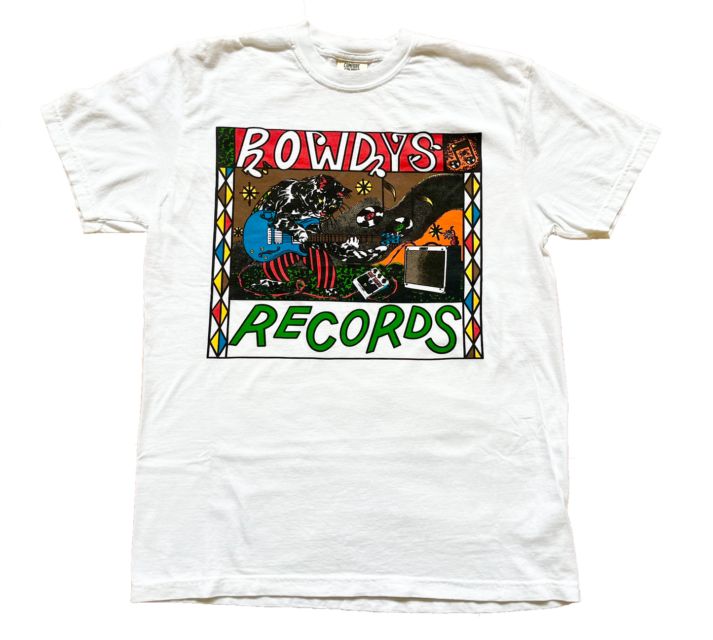 ROWDYS GRISA CAT TSHIRT