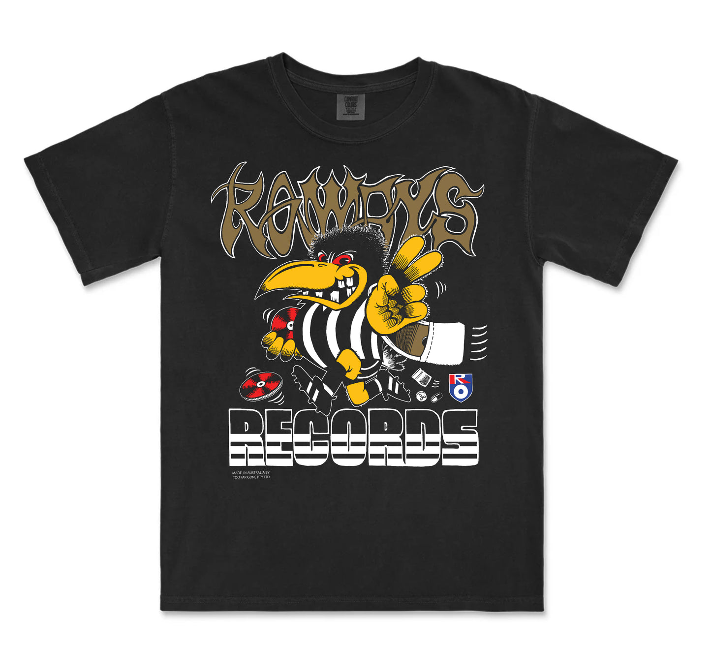 ROWDYS HOT PIES FOUR HUNDRED AND THIRTY THREE T-SHIRT