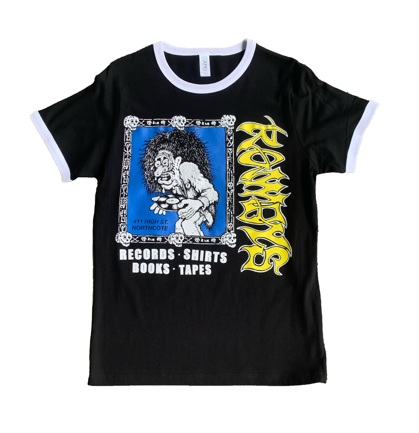 ROWDYS MONGO RINGER TSHIRT