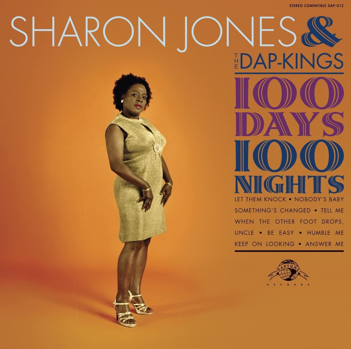 SHARON JONES & THE DAP KINGS '100 Days 100 Nights' LP