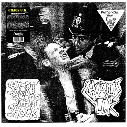 CHAOS UK 'Short Sharp Shock' LP