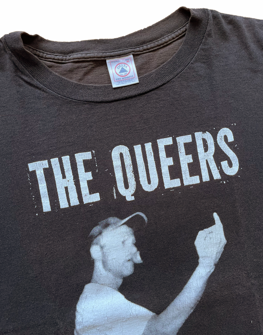 THE QUEERS PRE-LOVED BLACK TSHIRT (XL)
