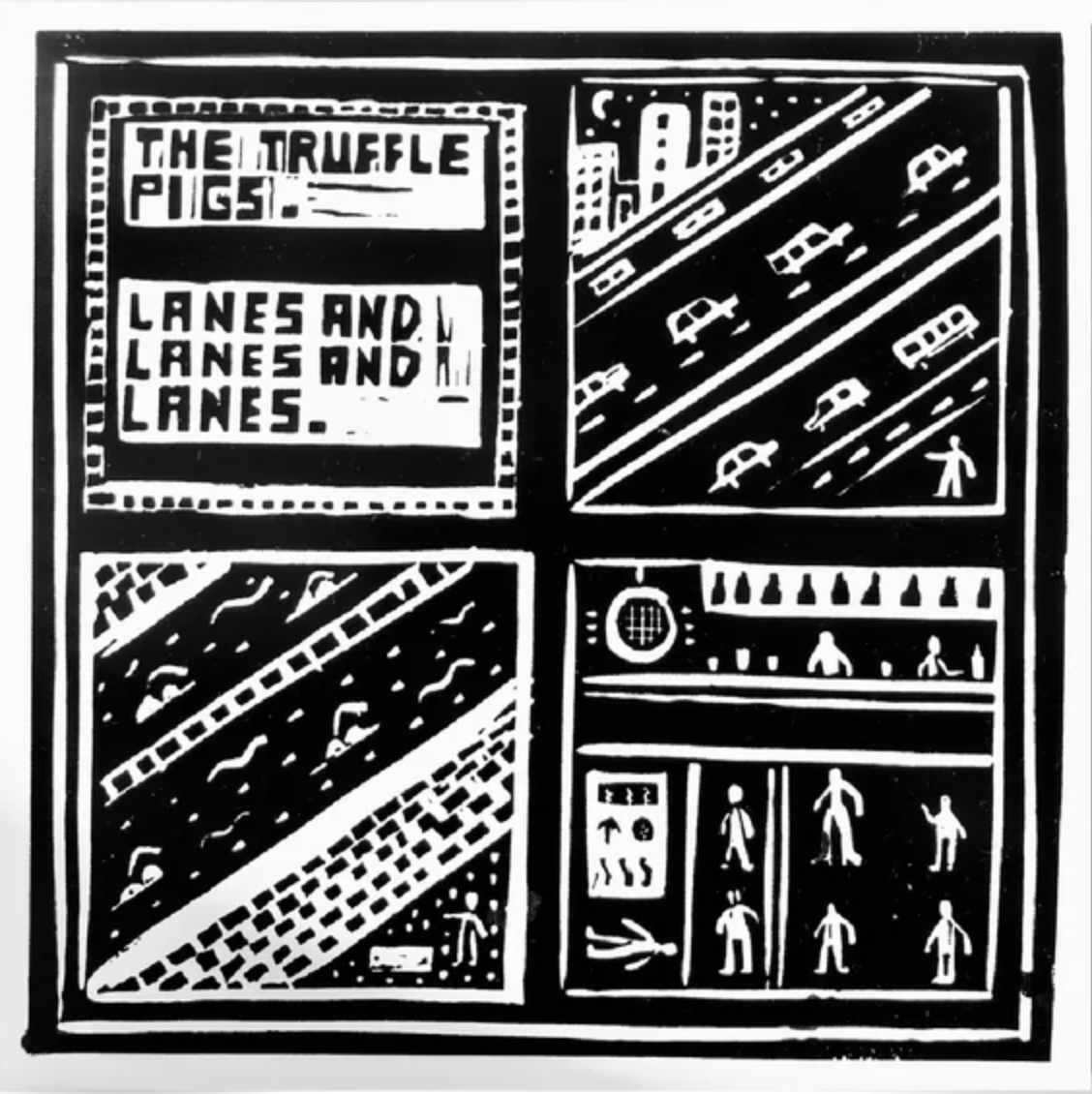 THE TRUFFLE PIGS 'Lanes and Lanes and Lanes' LP