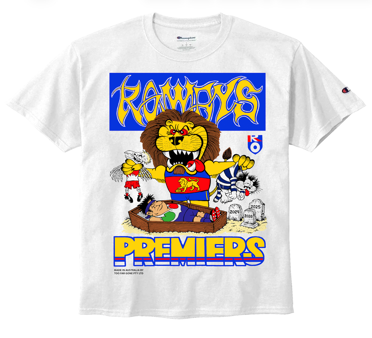 ROWDYS LIONS PREMIERS '26 TSHIRT