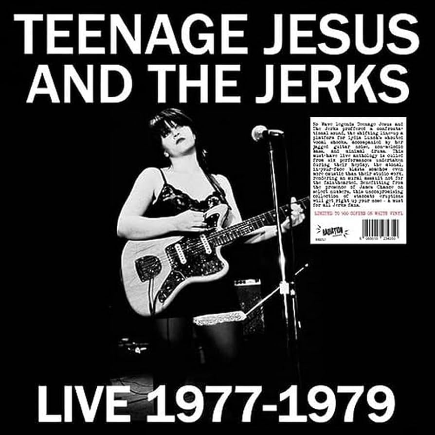 TEENAGE JESUS & THE JERKS 'Live 1977-1979' LP