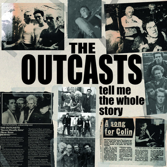 THE OUTCASTS 'Tell Me The Whole Story' 2LP