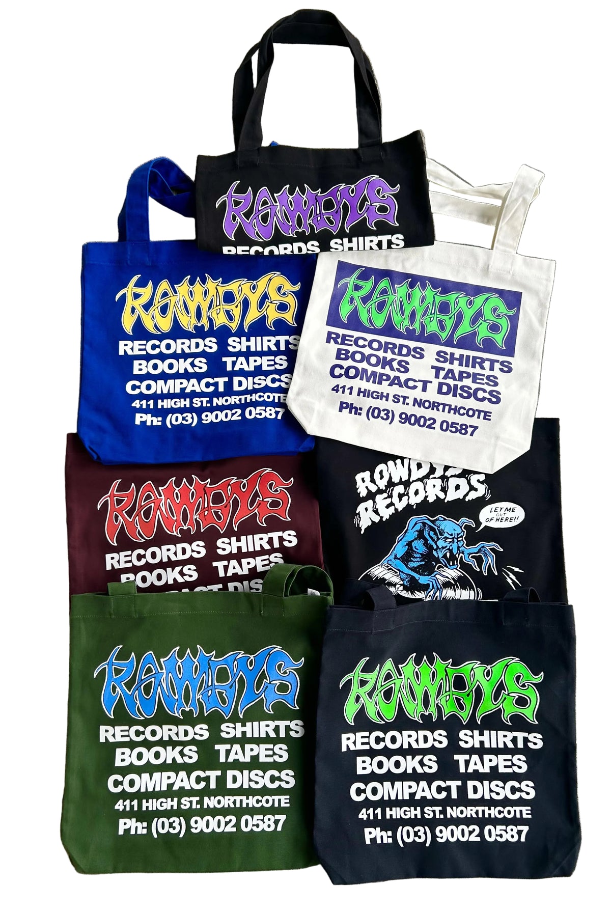 ROWDYS TOTE BAG
