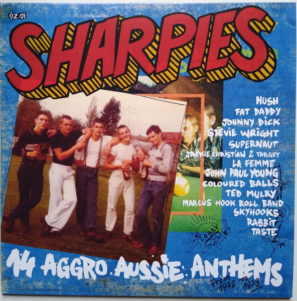 VARIOUS 'Sharpies: 14 Aggro Aussie Anthems 1972-79' LP