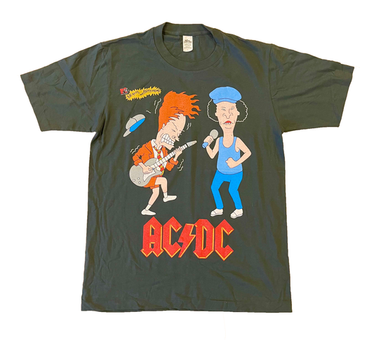 AC/DC BEAVIS & BUTTHEAD PRE-LOVED TSHIRT (L)