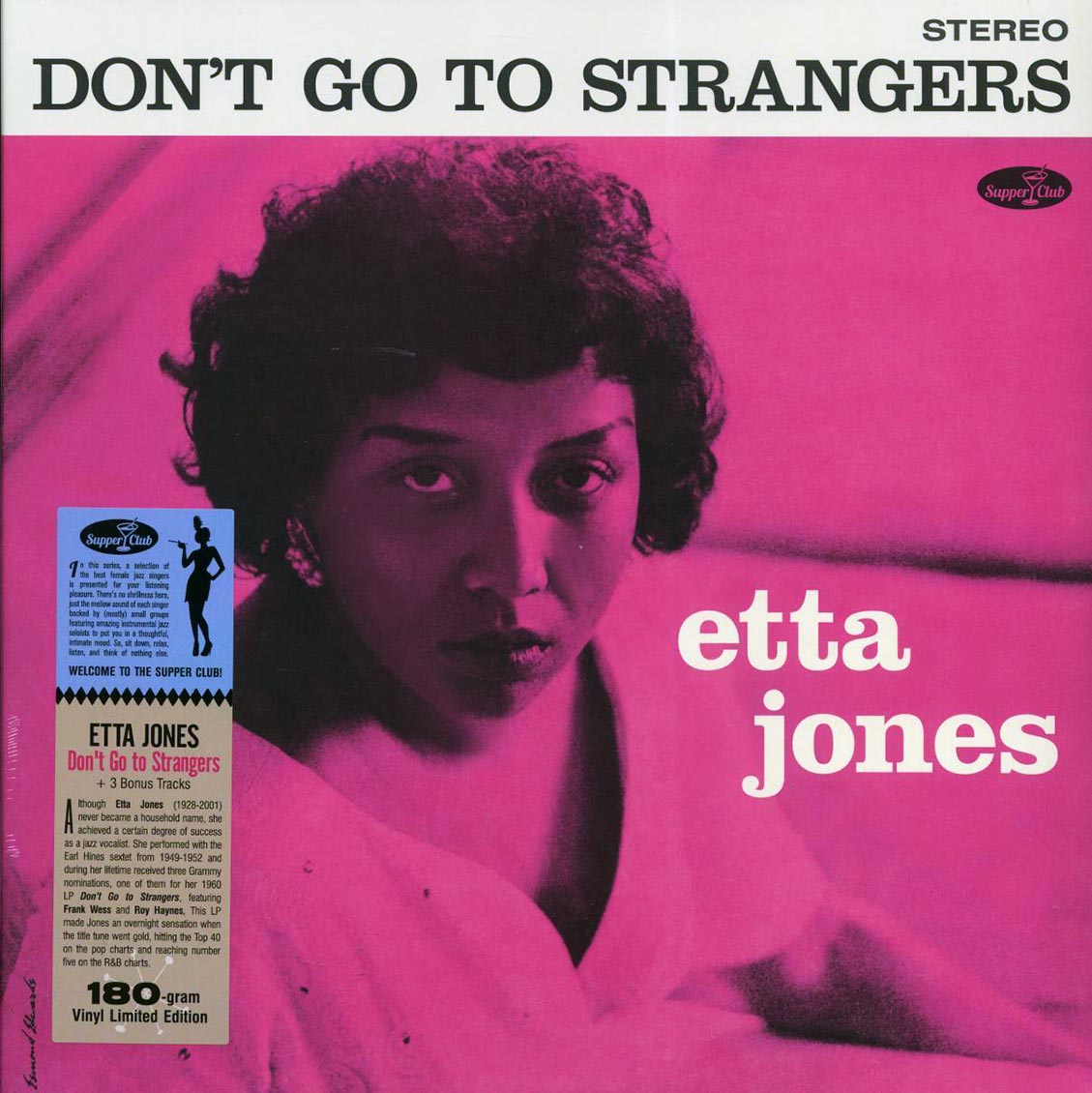 ETTA JONES 'Don't go To Strangers' LP